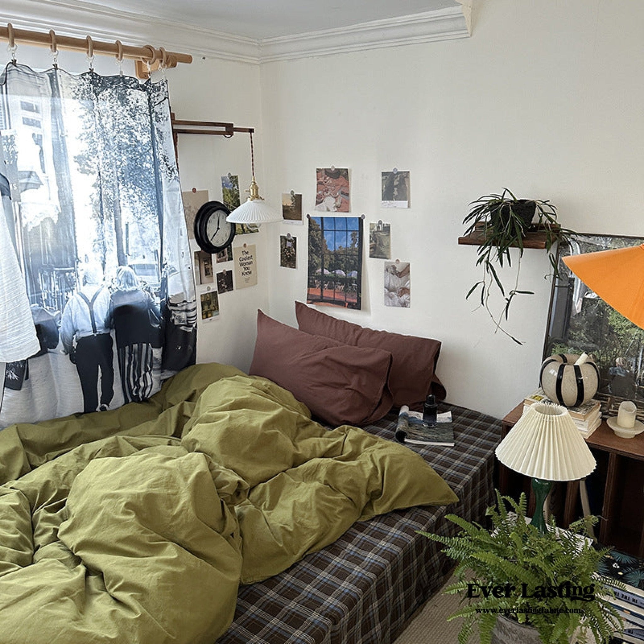 - Ever Lasting - Dark Plaid Goblin Bedding Set - Bedding Set - Ever Lasting