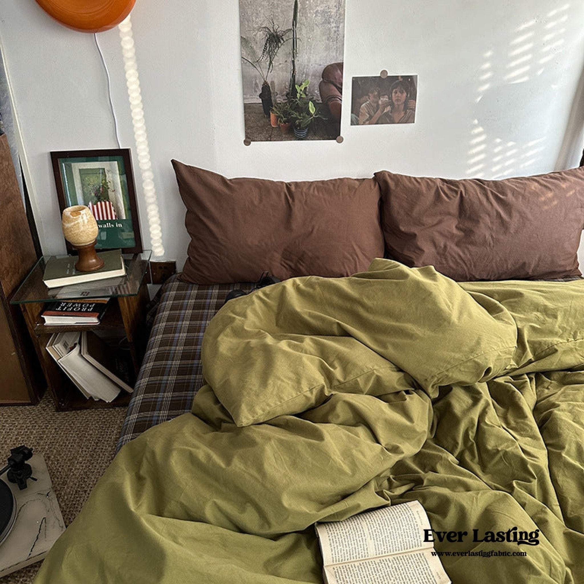 - Ever Lasting - Dark Plaid Goblin Bedding Set - Bedding Set - Ever Lasting