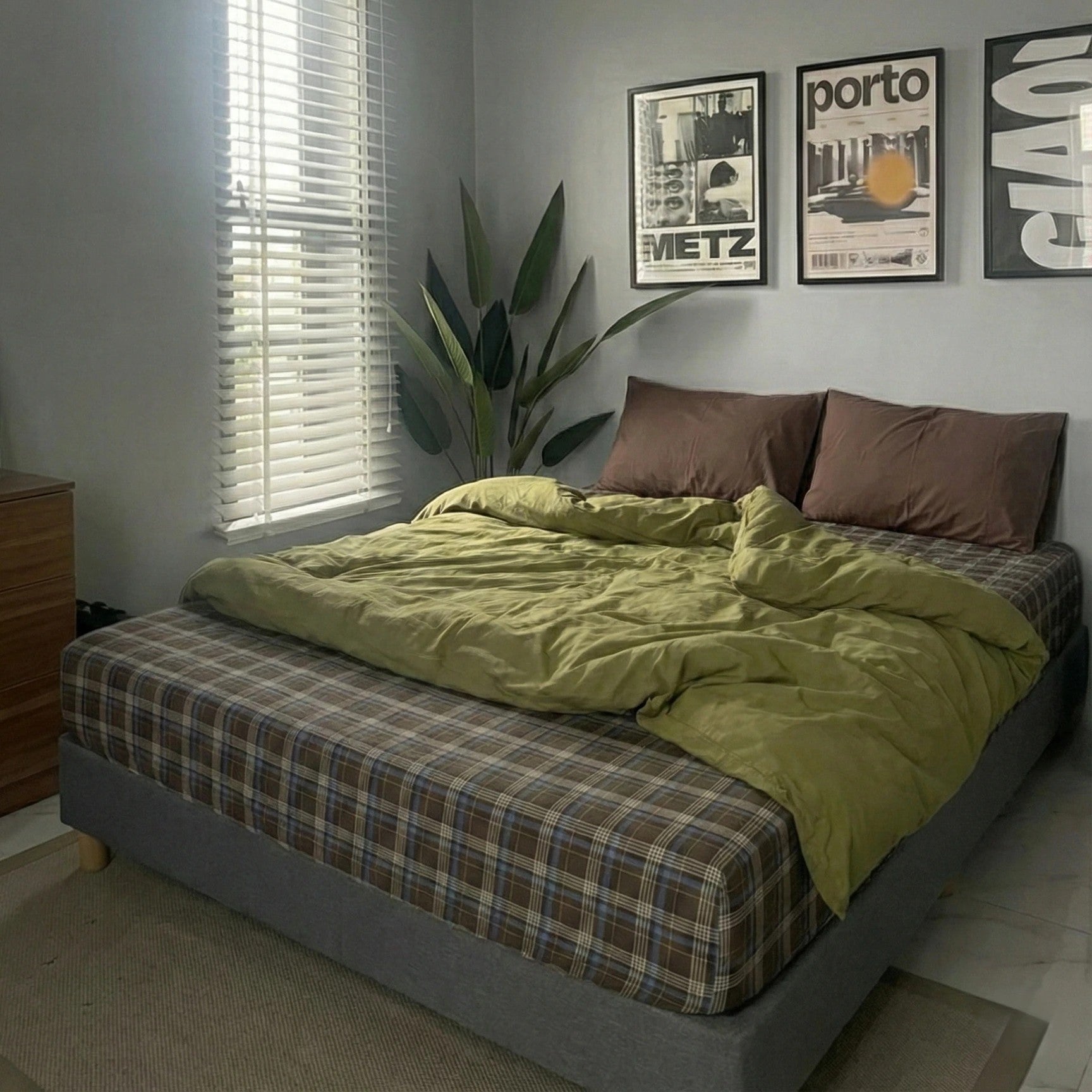 - Ever Lasting - Dark Plaid Goblin Bedding Set - Bedding Set - Ever Lasting