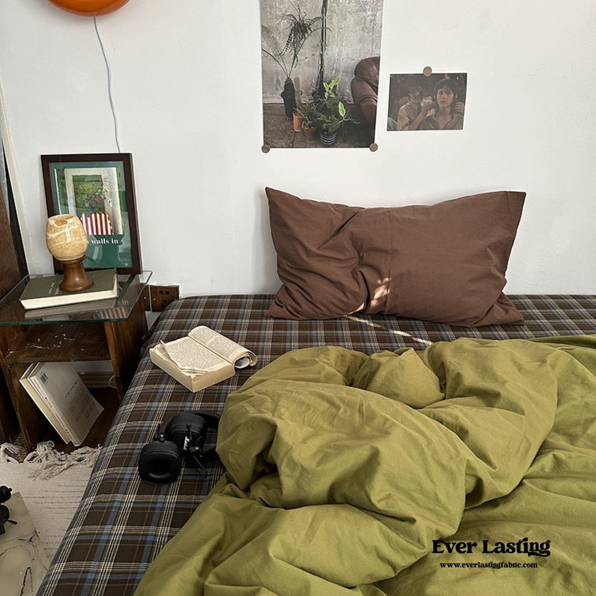 - Ever Lasting - Dark Plaid Goblin Bedding Set - Bedding Set - Ever Lasting