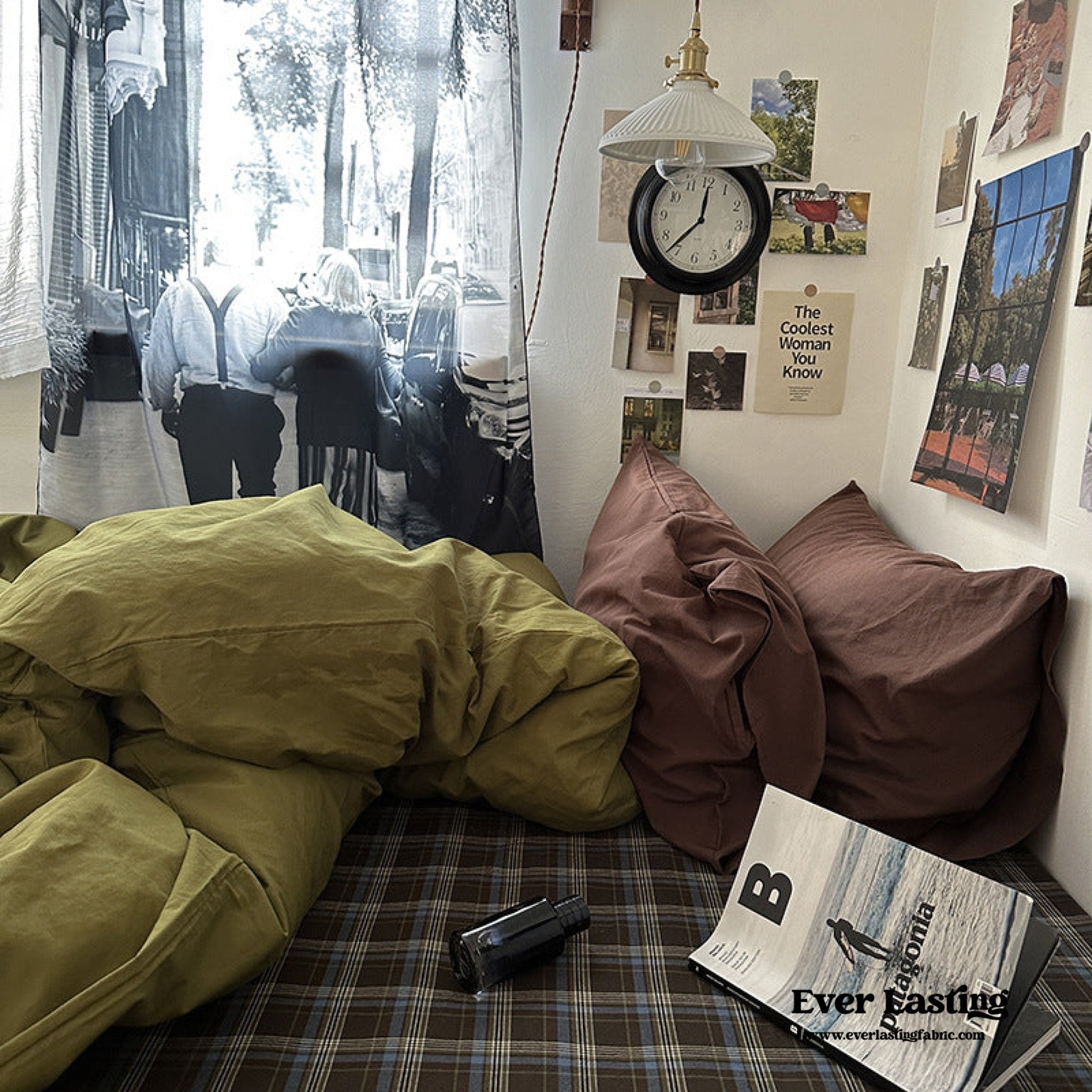 - Ever Lasting - Dark Plaid Goblin Bedding Set - Bedding Set - Ever Lasting