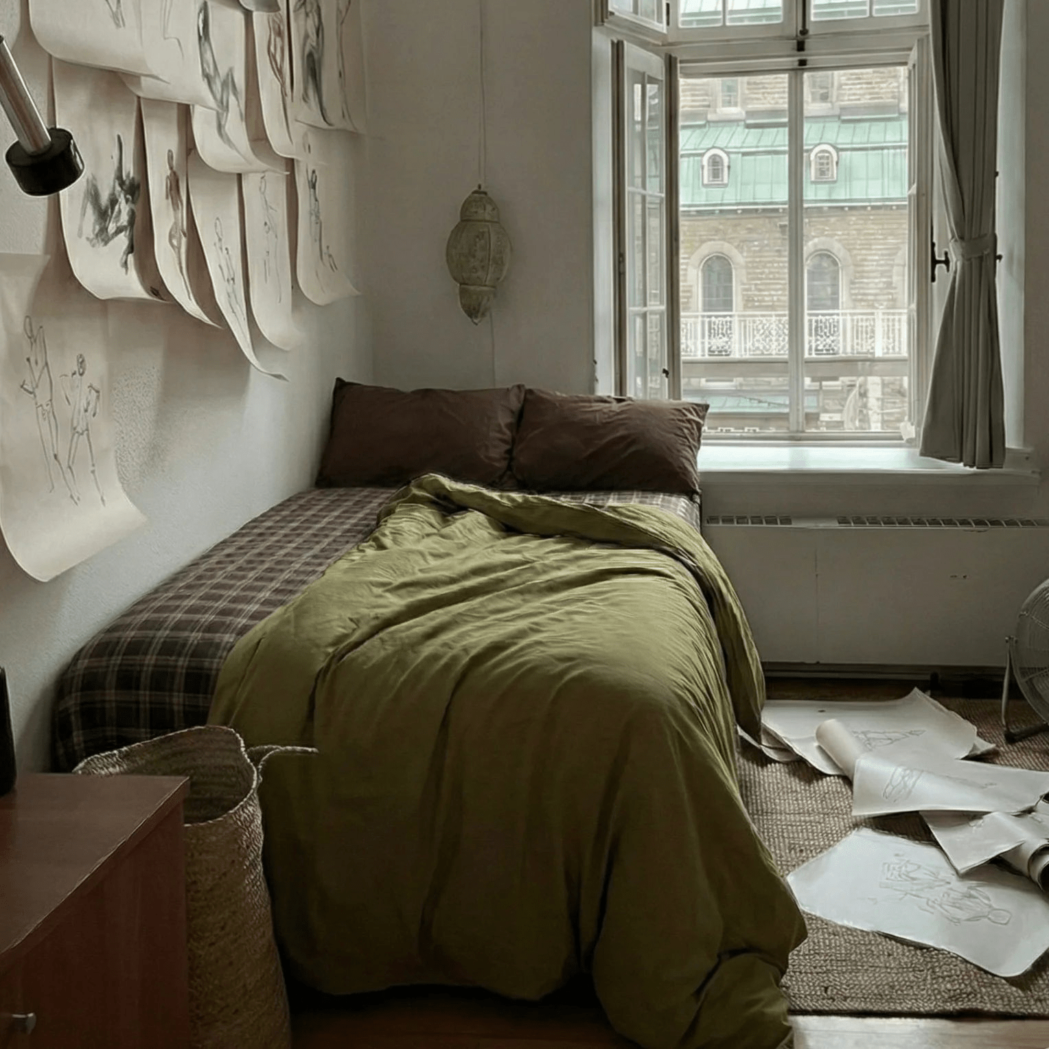 - Ever Lasting - Dark Plaid Goblin Small Room Bedding Set - Bedding Set - Ever Lasting