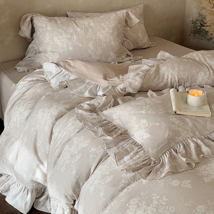 Desirée Vintage Floral Ruffled Bedding Bundle - Ever Lasting