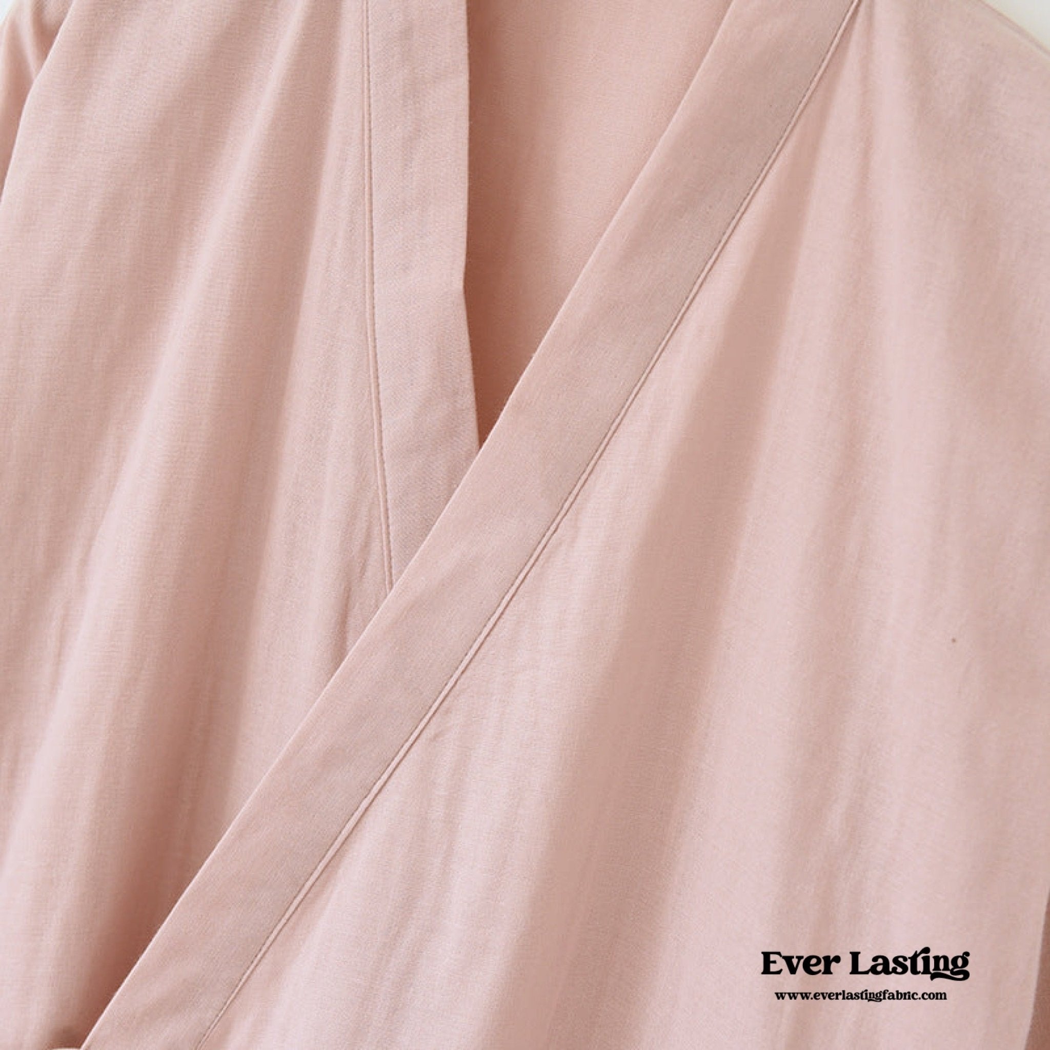 Double - Layer Gauze Cotton Robe / Gray - Ever Lasting