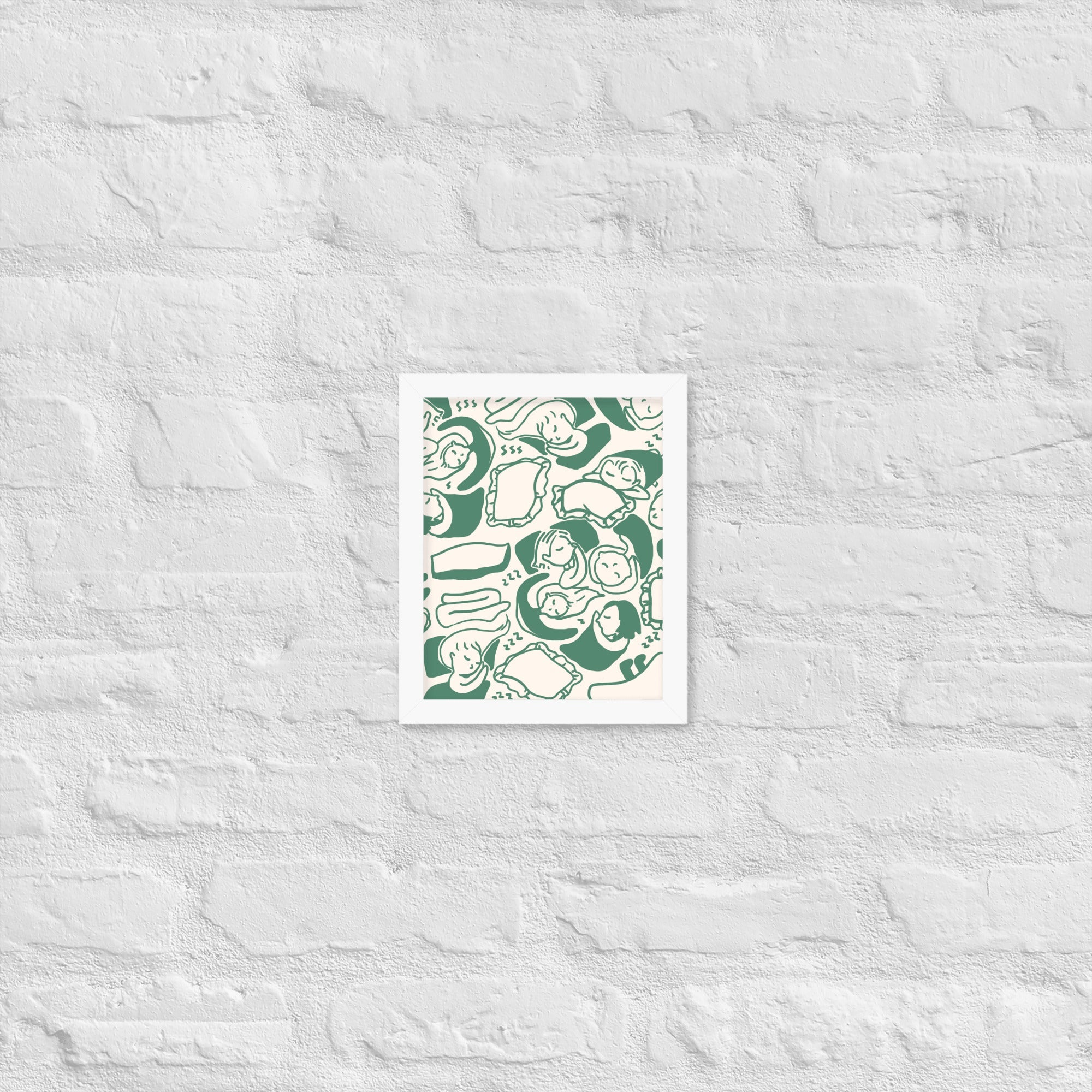 - Ever Lasting - Dreaming Together - Whimsical Sleep Pattern Wall Art - Ever Lasting