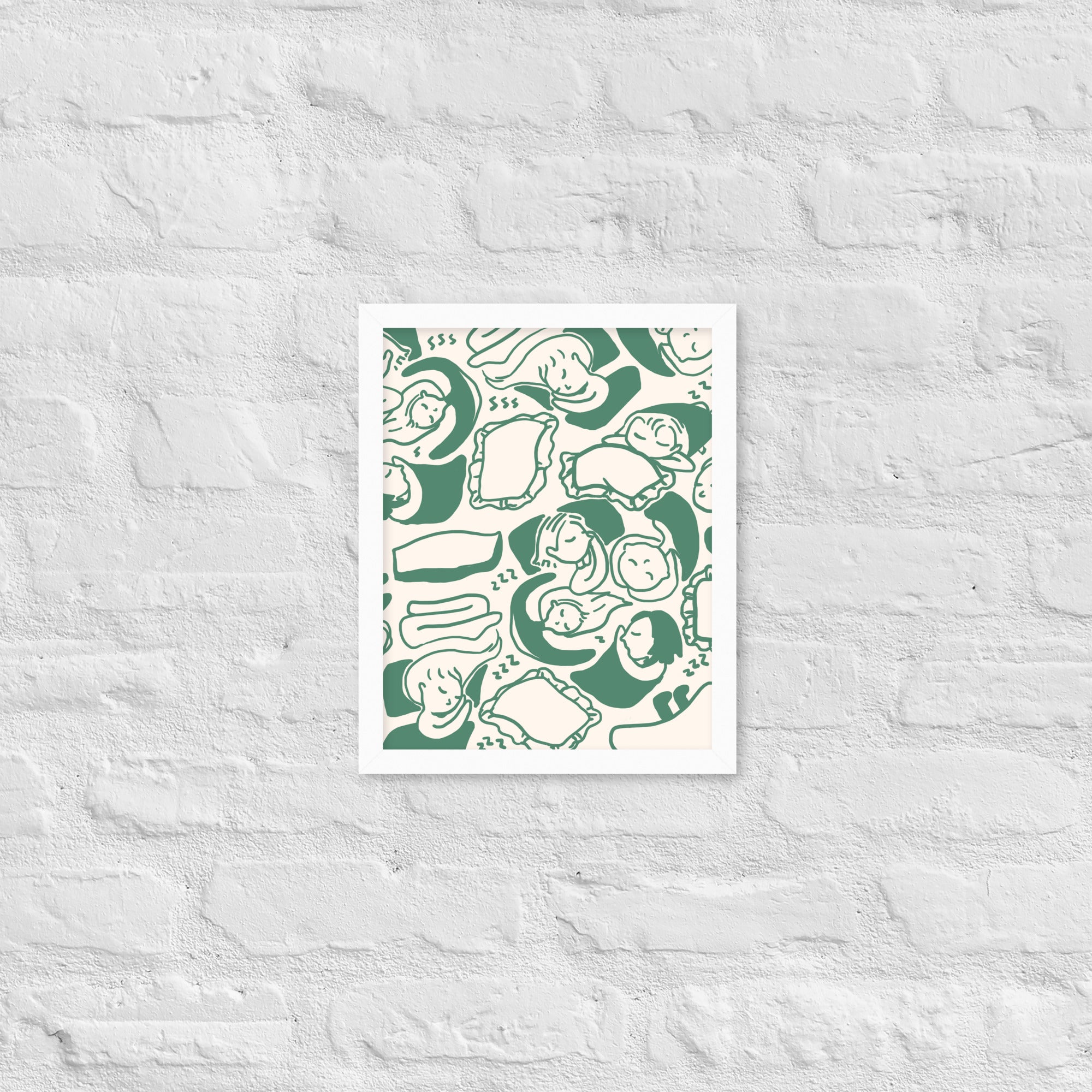 - Ever Lasting - Dreaming Together - Whimsical Sleep Pattern Wall Art - Ever Lasting