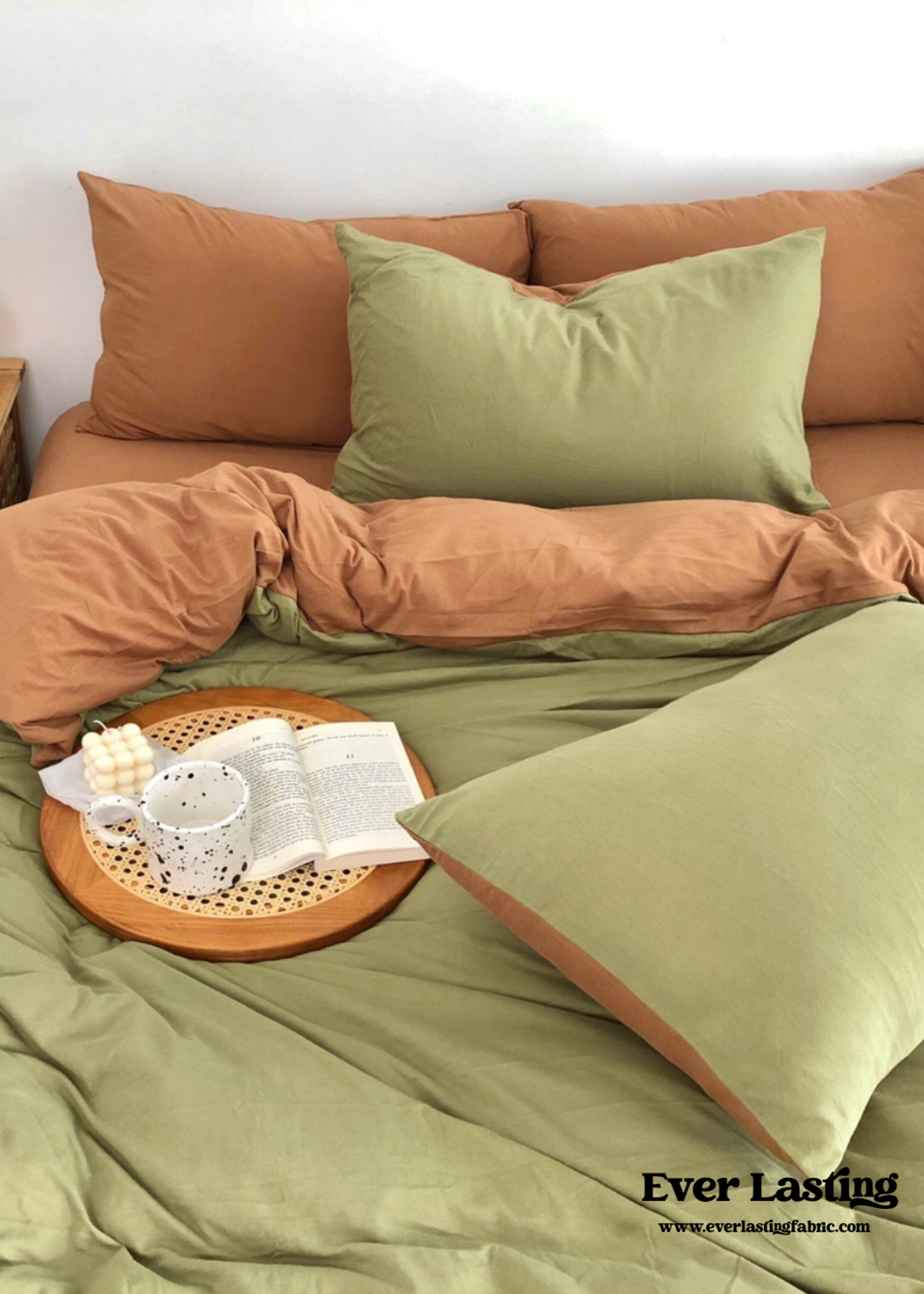 Duo Bedding Set / Orange