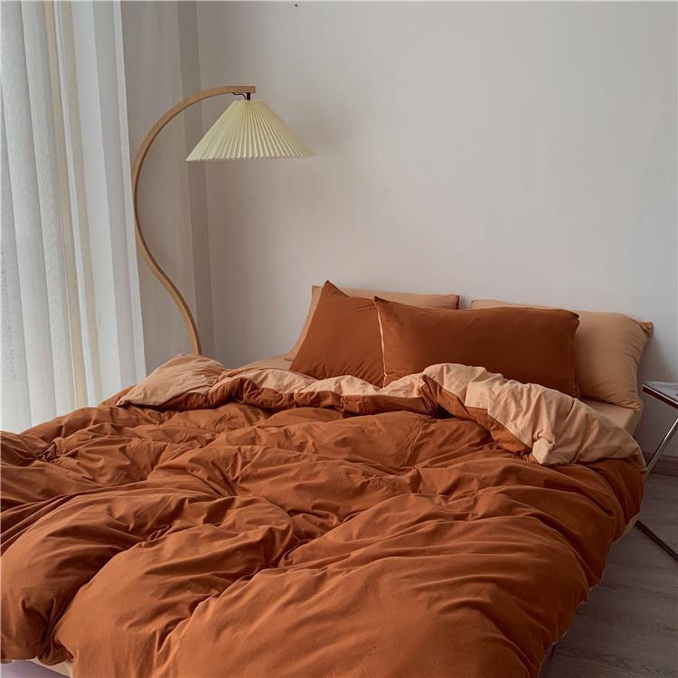 - Ever Lasting - Duo Bedding Set / Orange - Bedding Set - Ever Lasting