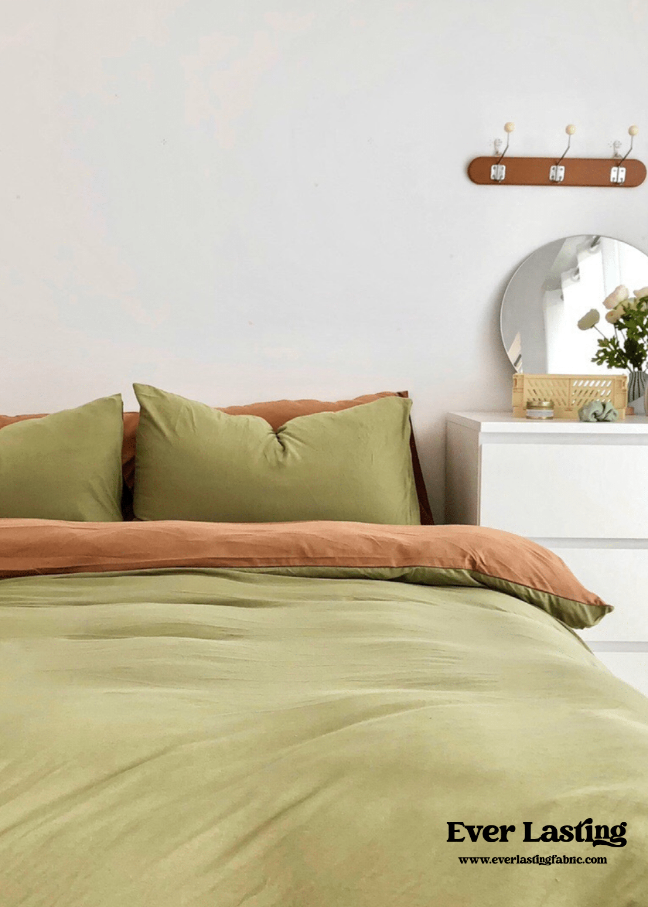 - Ever Lasting - Duo Bedding Set / Orange - Bedding Set - Ever Lasting