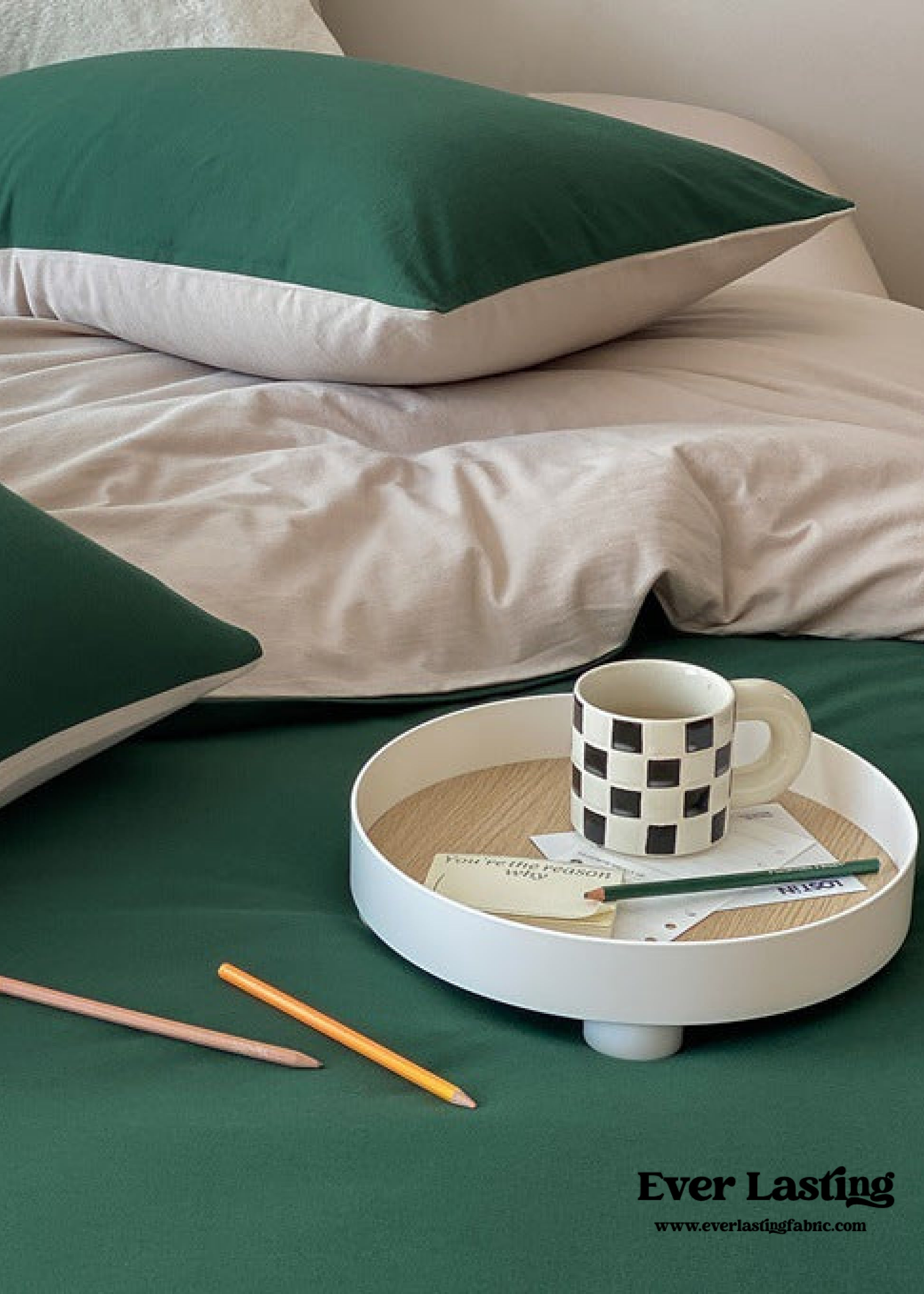 Duo Earth Tone Jersey Knit Bedding Bundle