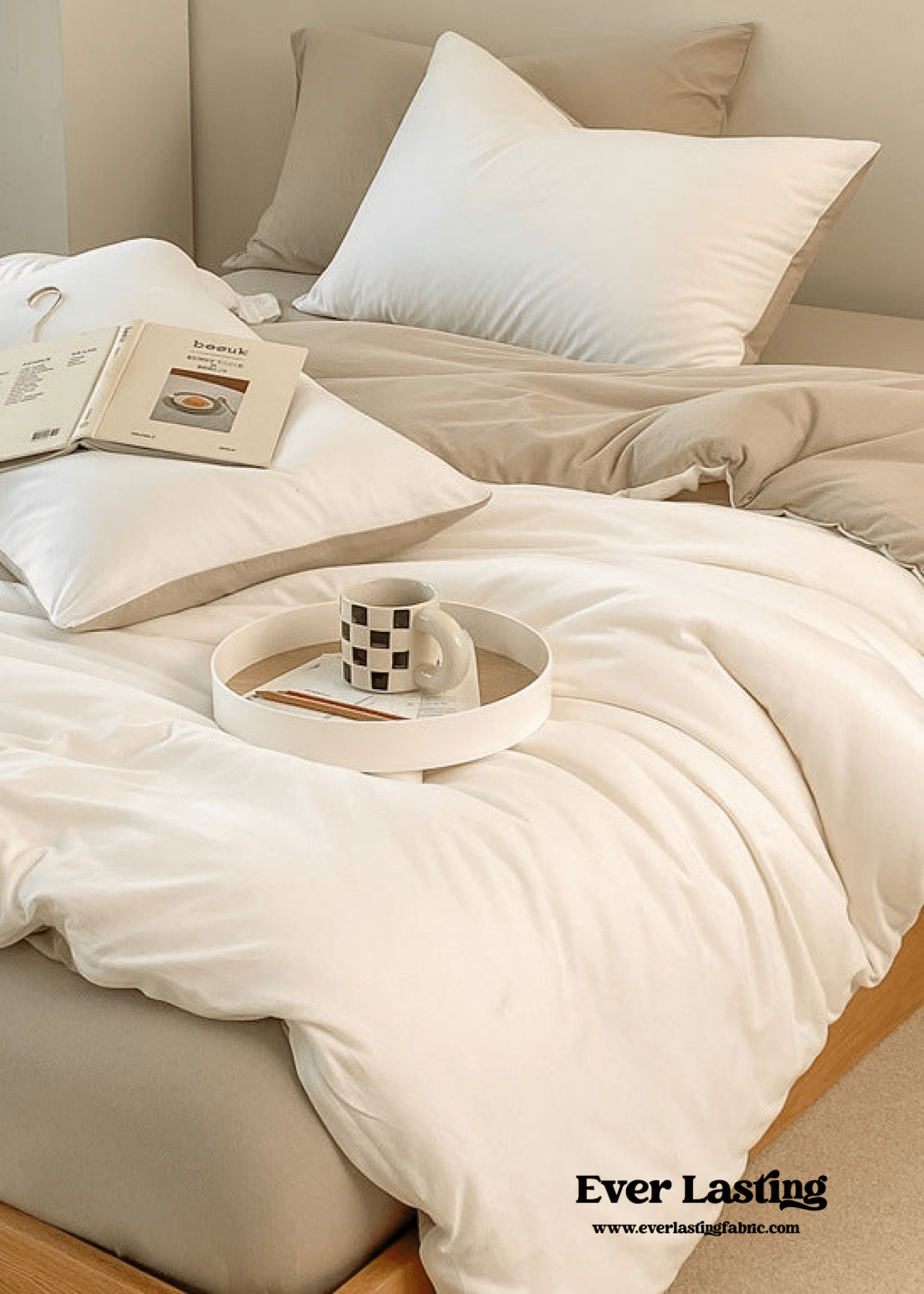 - Ever Lasting - Duo Earth Tone Jersey Knit Bedding Bundle - Bedding Bundle - Ever Lasting