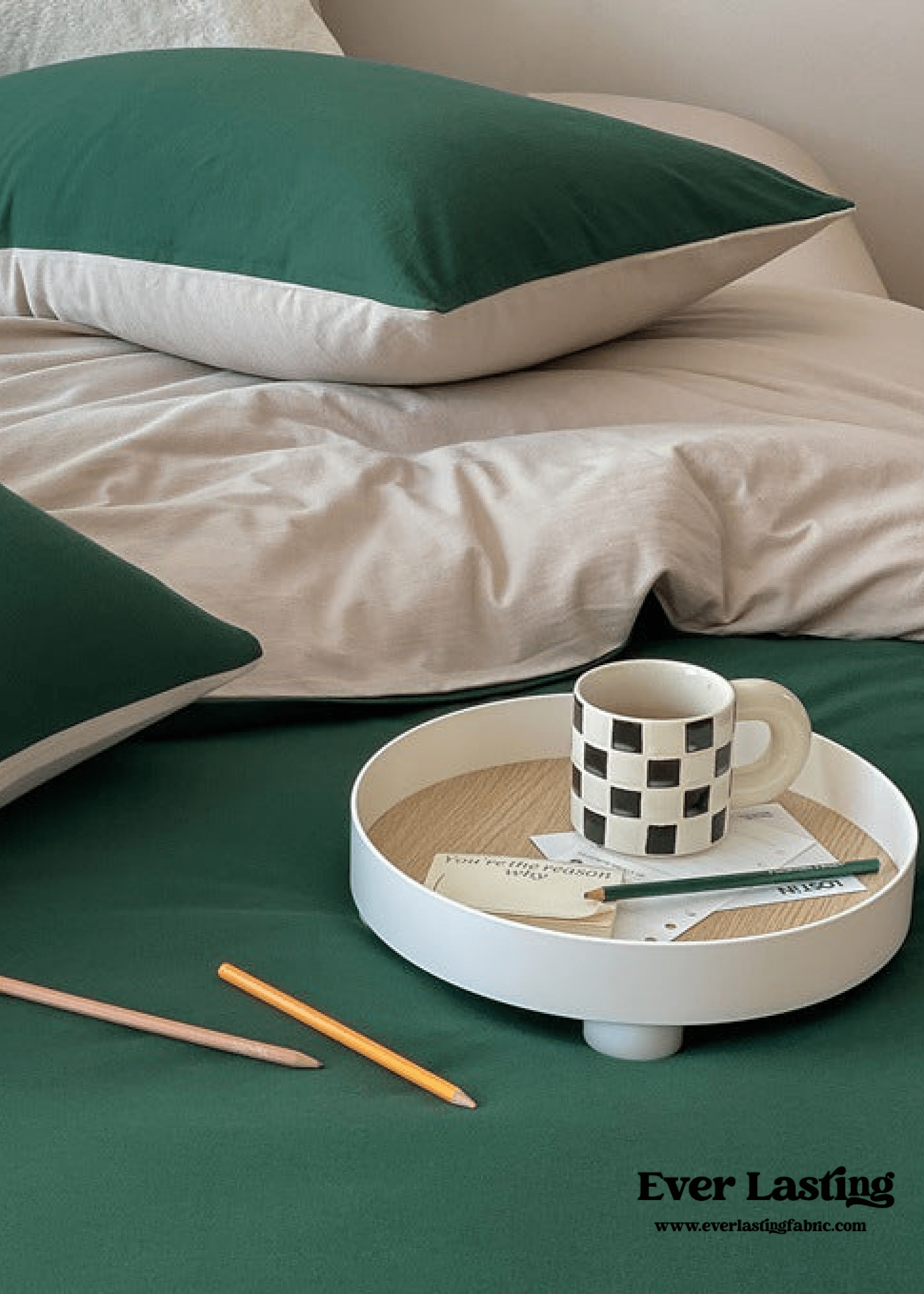 - Ever Lasting - Duo Earth Tone Jersey Knit Bedding Bundle - Bedding Bundle - Ever Lasting