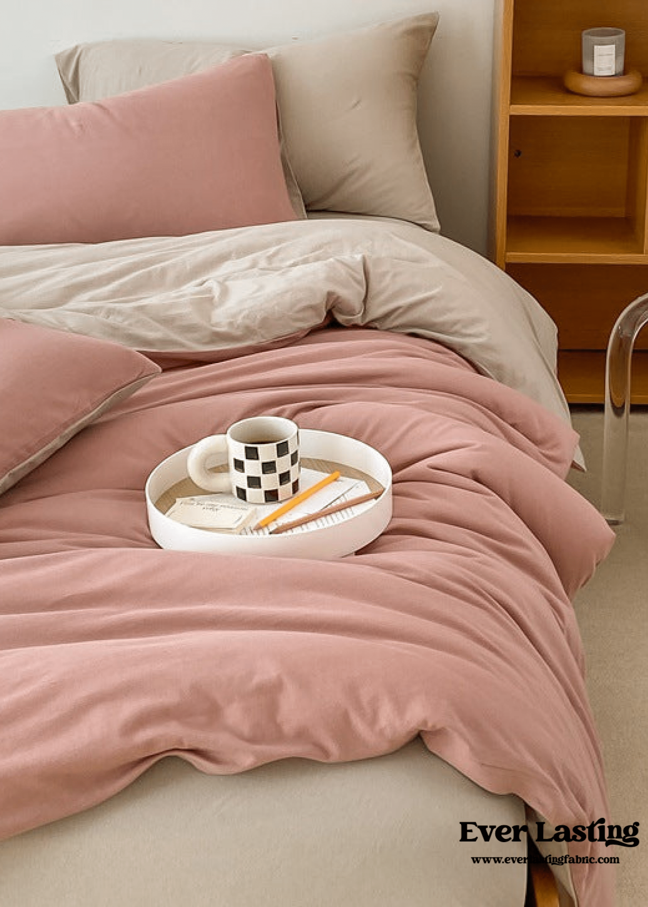 - Ever Lasting - Duo Earth Tone Jersey Knit Bedding Bundle - Bedding Bundle - Ever Lasting