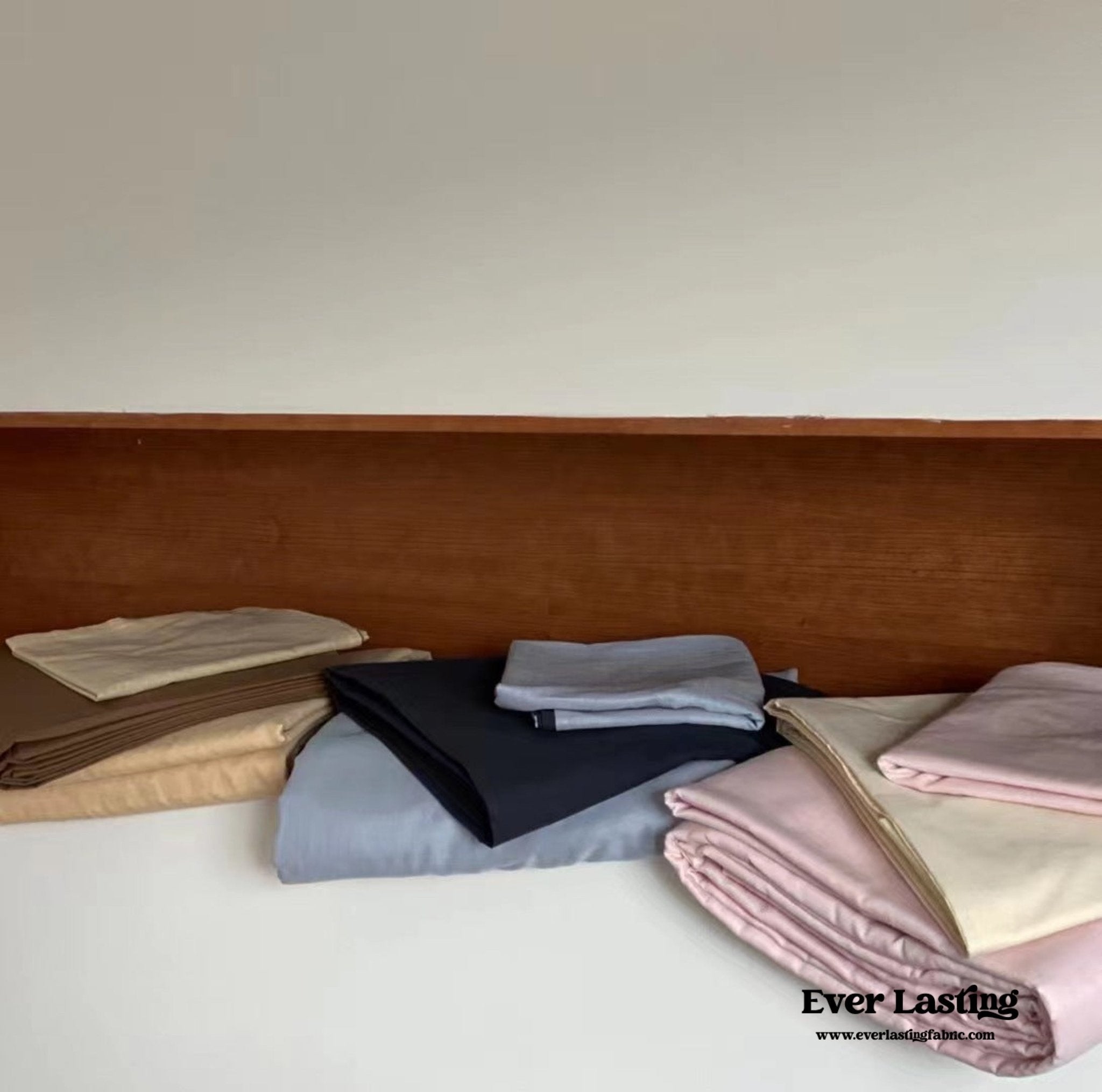 DUO Minimal Double Layer Washed Cotton Bedding Bundle - Ever Lasting