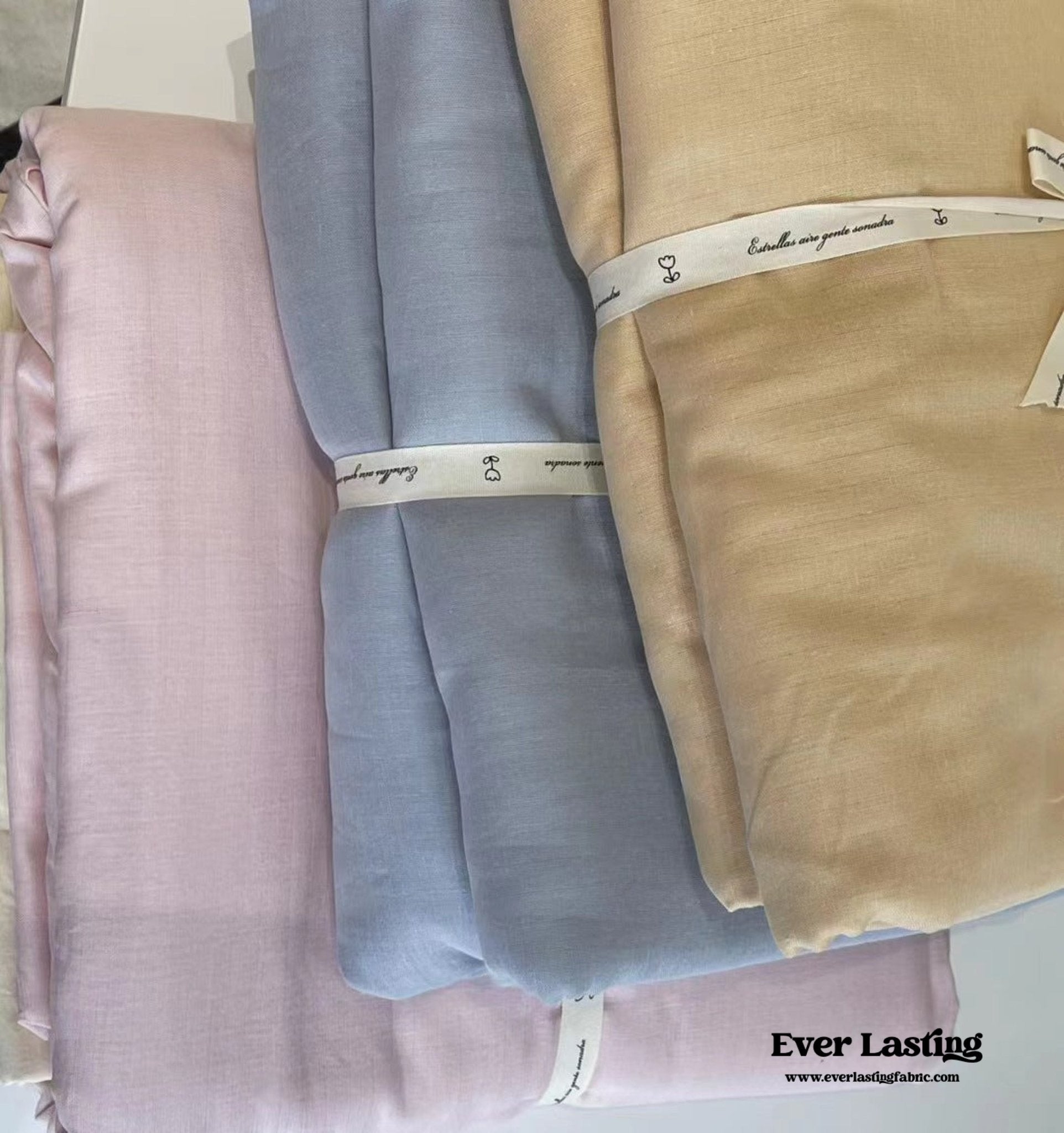 DUO Minimal Double Layer Washed Cotton Bedding Bundle - Ever Lasting