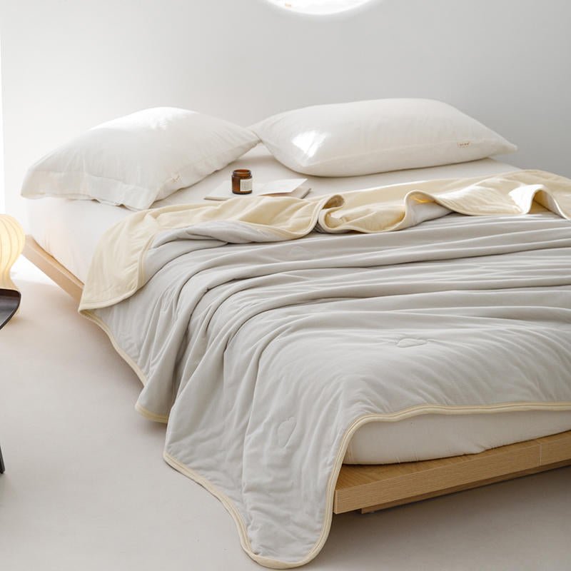 - Ever Lasting - DUO Pastel Cotton Blanket (6 Colors) - Blankets - Ever Lasting