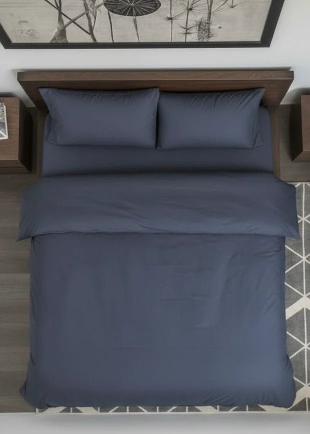 - Ever Lasting - Earth Tone Bedding Set / Dark Blue - Bedding Set - Ever Lasting
