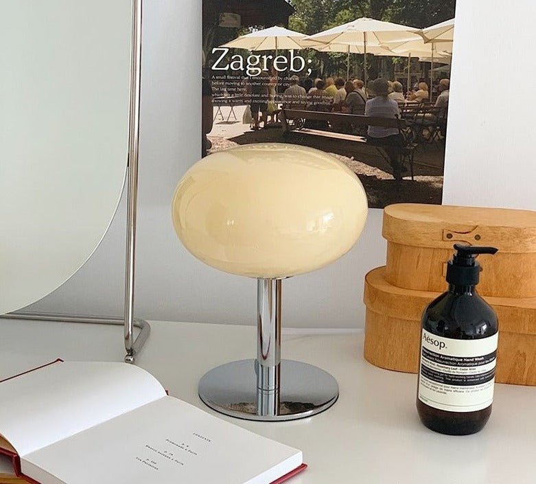 - Ever Lasting - Egg Glass Lamp / White - Light - Ever Lasting