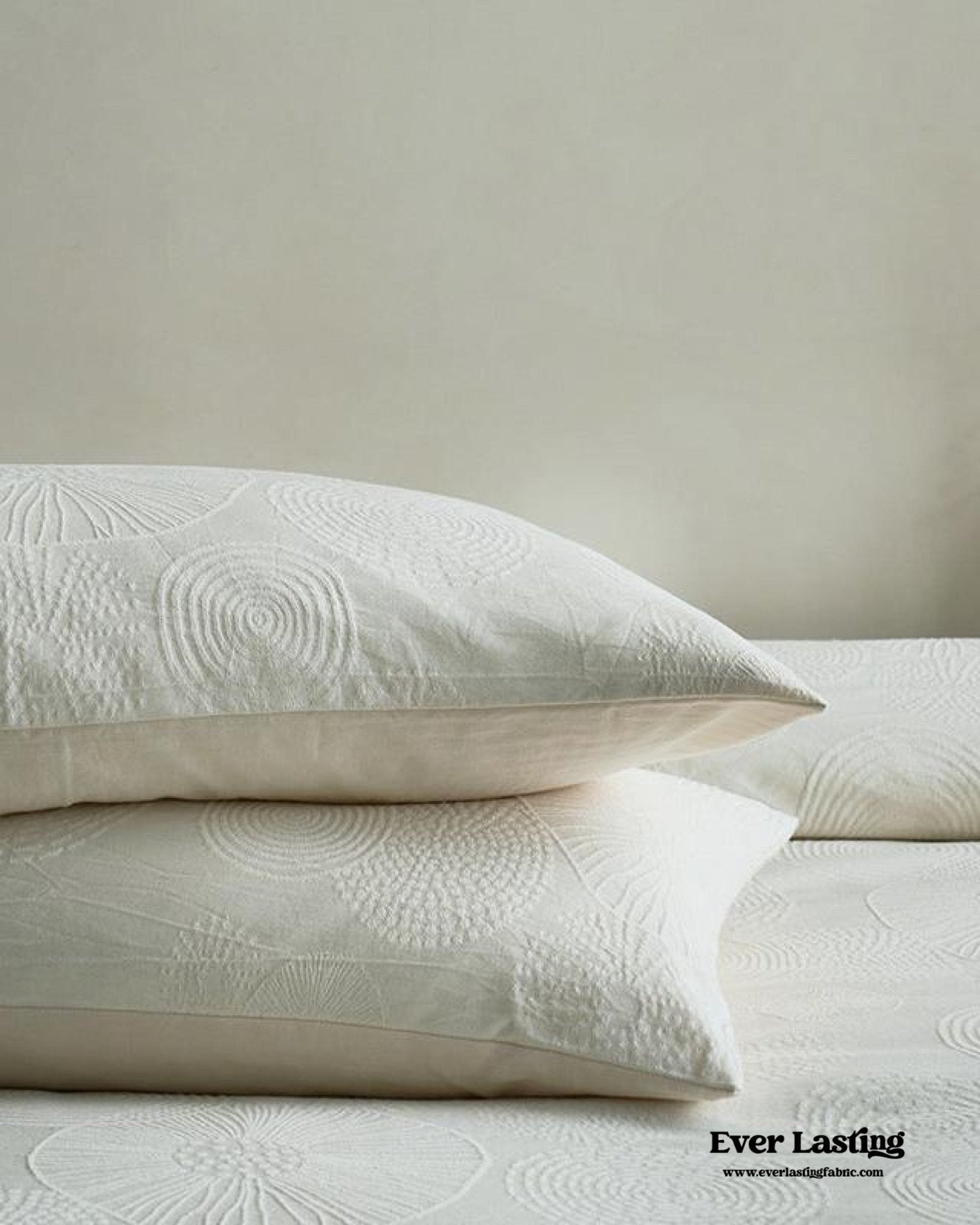 Elin Tencel Silky Jacquard Bedding Set / Garden - Ever Lasting