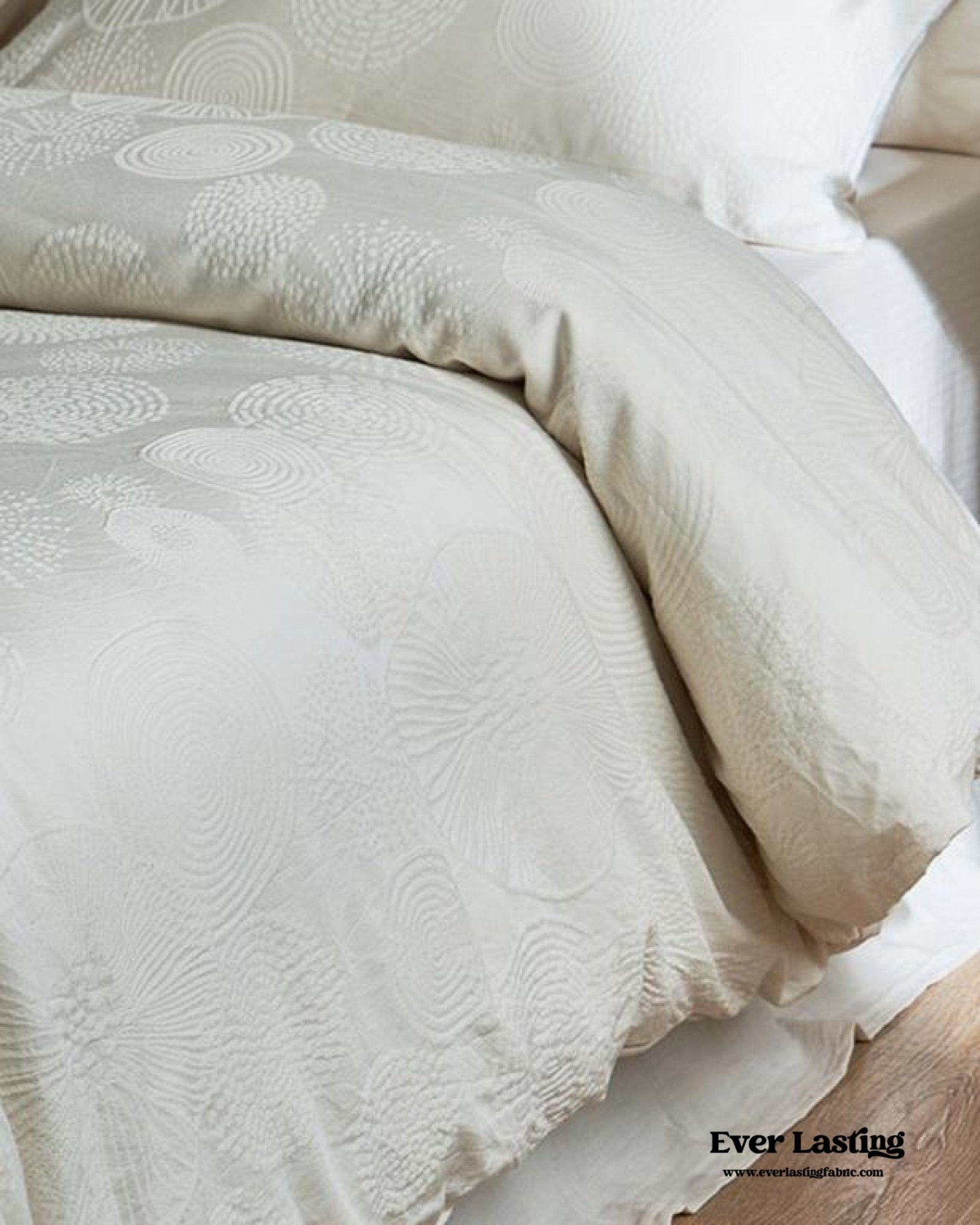 Elin Tencel Silky Jacquard Bedding Set / Sunrise - Ever Lasting