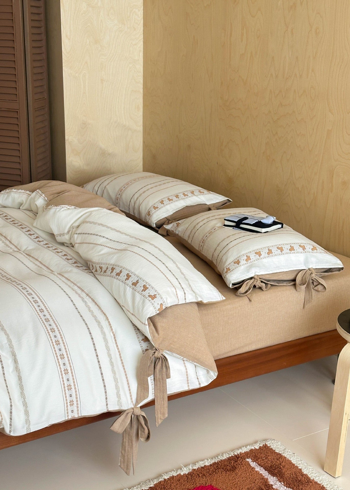 -Ever Lasting - Eliza Jacquard Bedding Set / Gray -Bedding Set -Ever Lasting