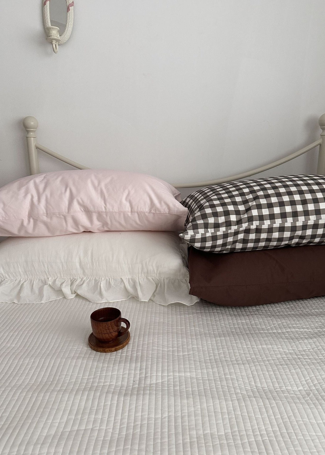 Ella Pure Cotton Pillowcases / Gingham - Ever Lasting