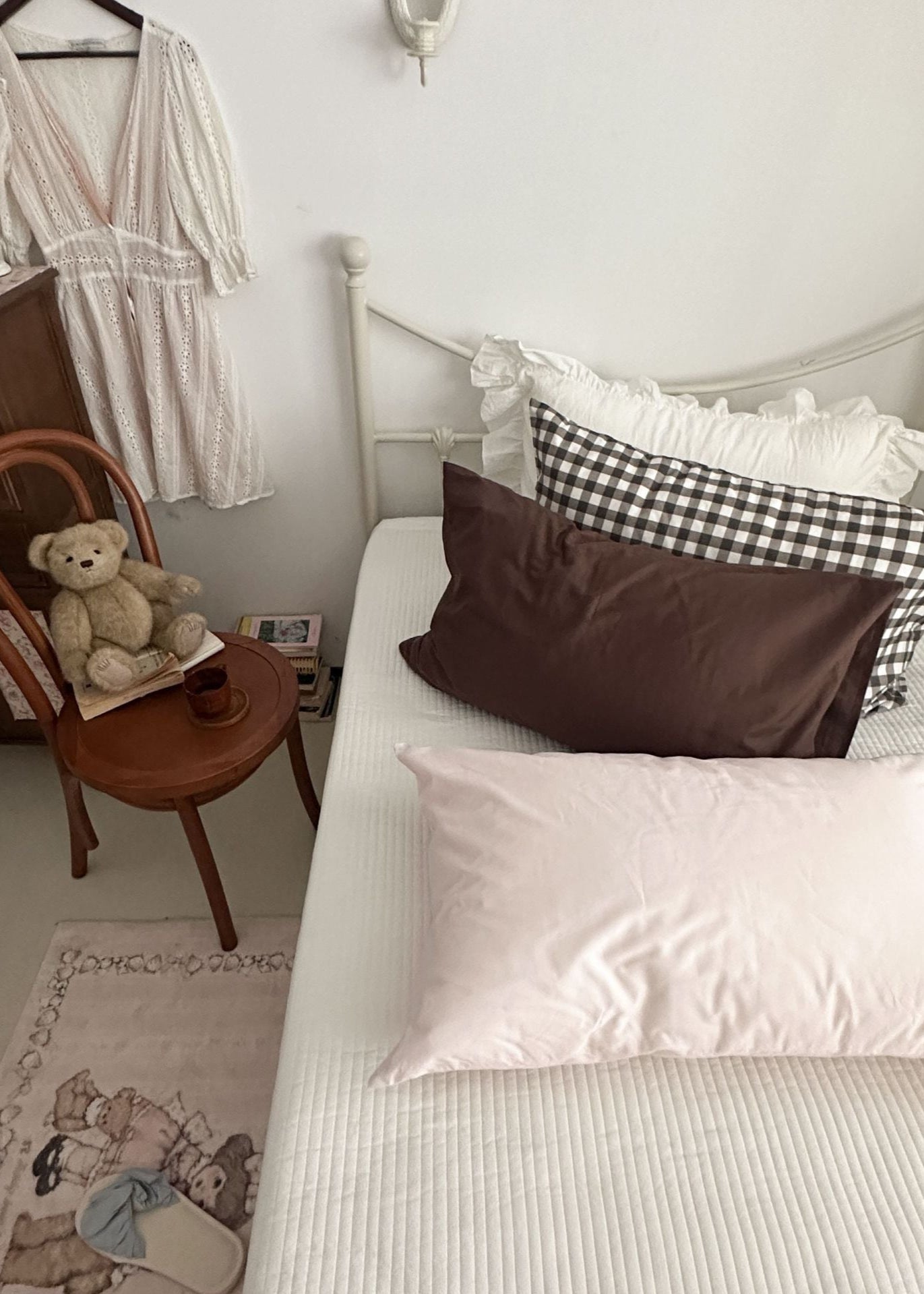 Ella Pure Cotton Pillowcases / Gingham - Ever Lasting