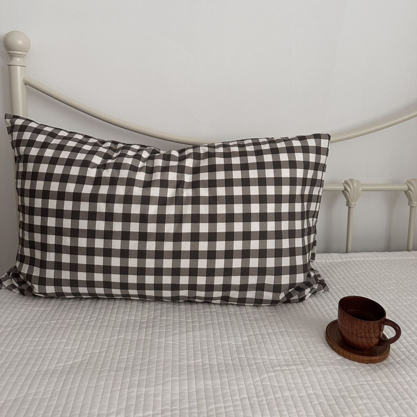 Ella Pure Cotton Pillowcases / Gingham - Ever Lasting
