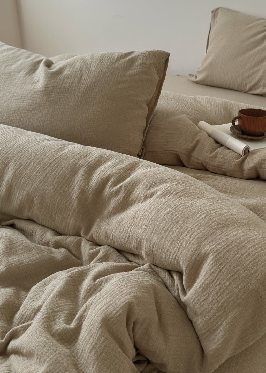 - Ever Lasting - Elliot Pure Cotton Bedding Set / Green - Bedding Set - Ever Lasting