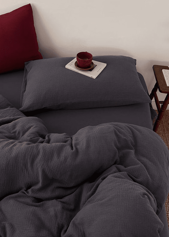 - Ever Lasting - Elliot Pure Cotton Bedding Set / Green - Bedding Set - Ever Lasting