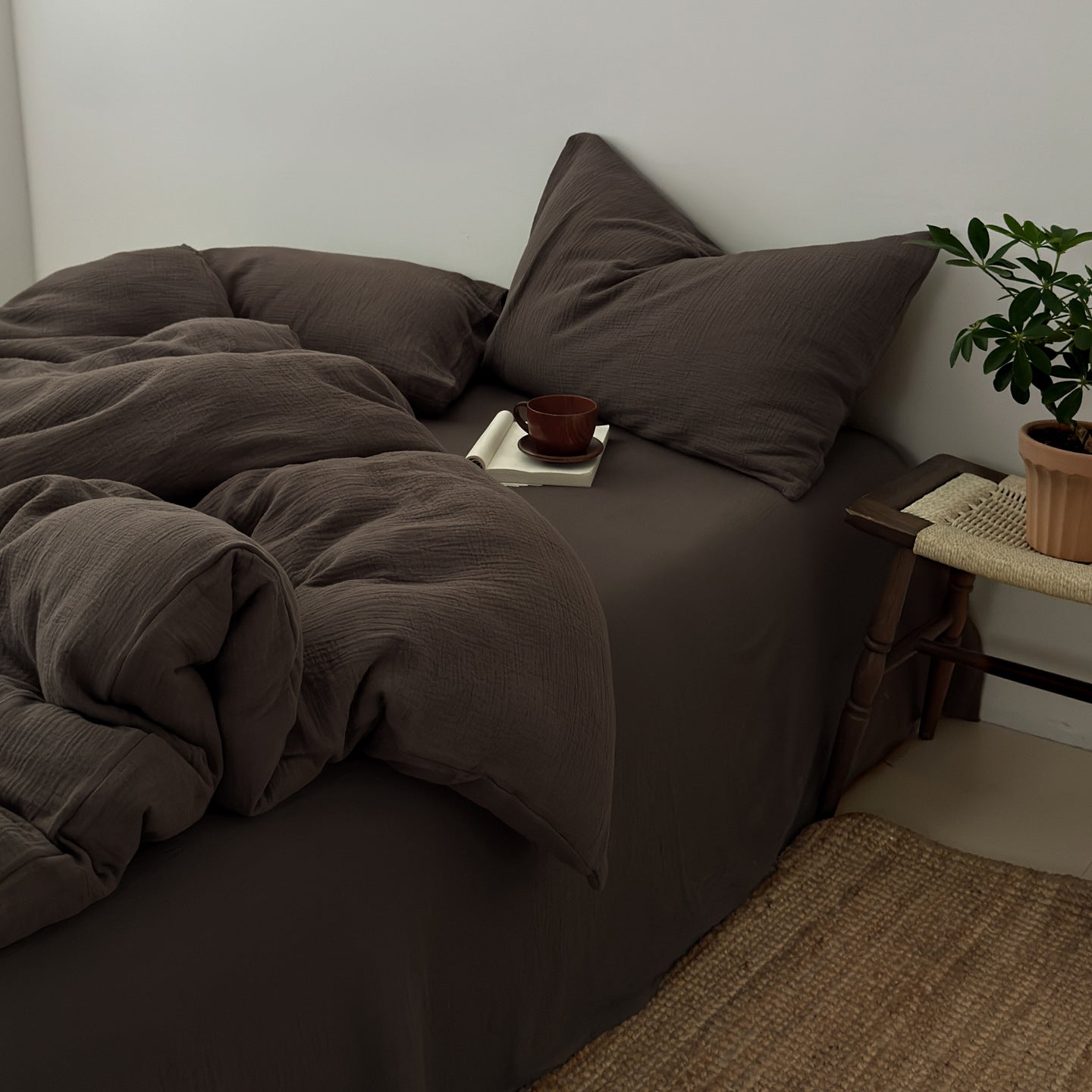 - Ever Lasting - Elliot Pure Cotton Bedding Set / Green - Bedding Set - Ever Lasting