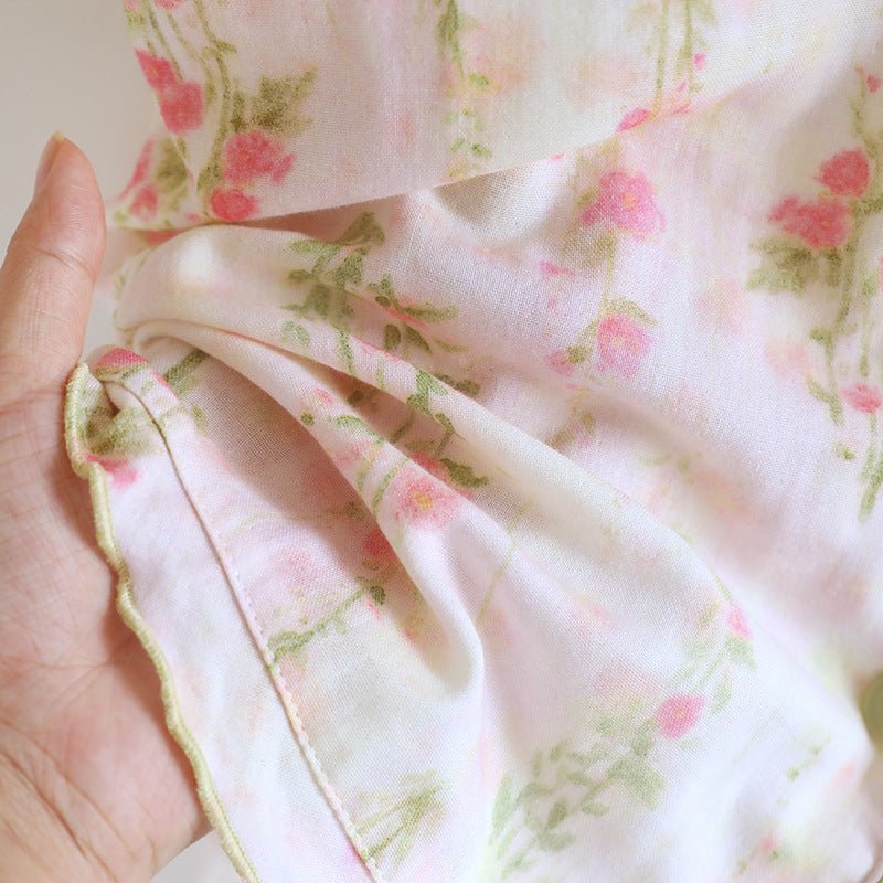 -Ever Lasting - Elunet Shorts & Long-Pant Floral Pajama Set / Pink -Pajamas -Ever Lasting