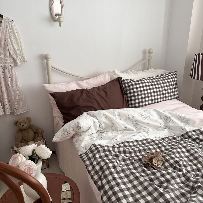 Emi Patchwork Gingham Bedding Bundle - Ever Lasting