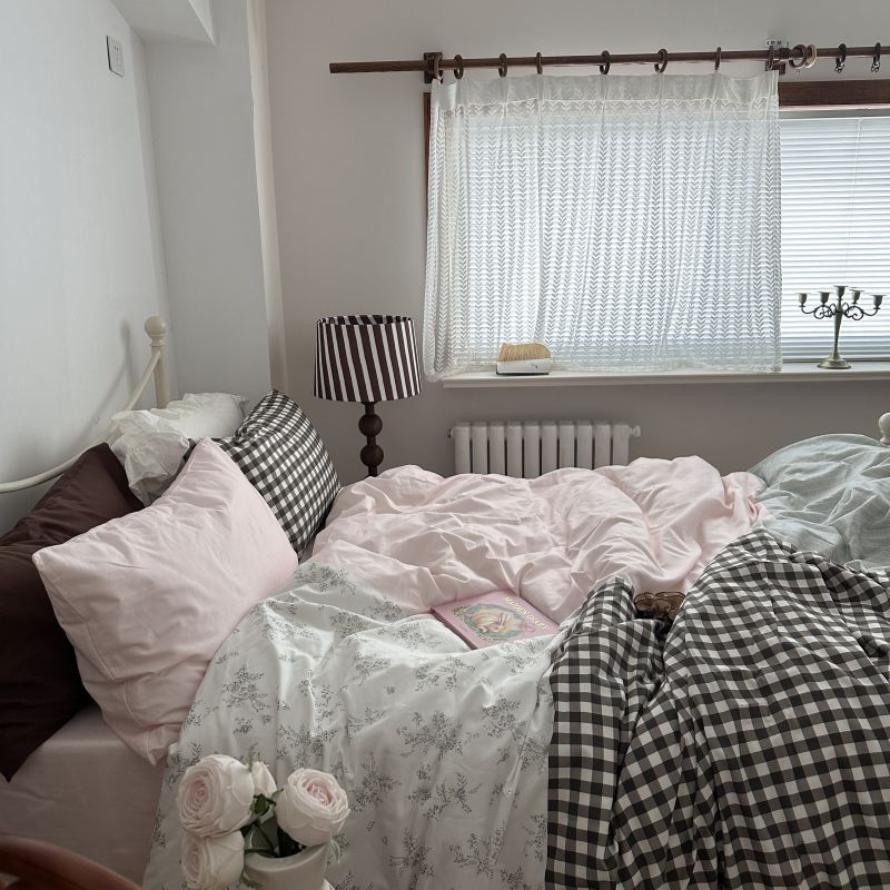 Emi Patchwork Gingham Bedding Bundle - Ever Lasting