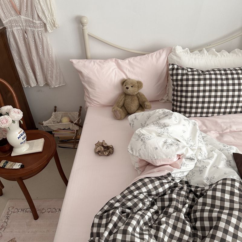Emi Patchwork Gingham Bedding Bundle - Ever Lasting