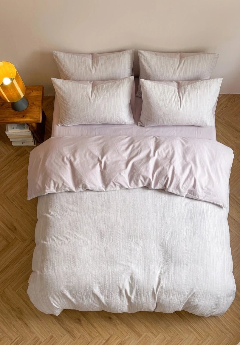 -Ever Lasting - Emma Duo Striped Jacquard Bedding Bundle -Bedding Bundle -Ever Lasting