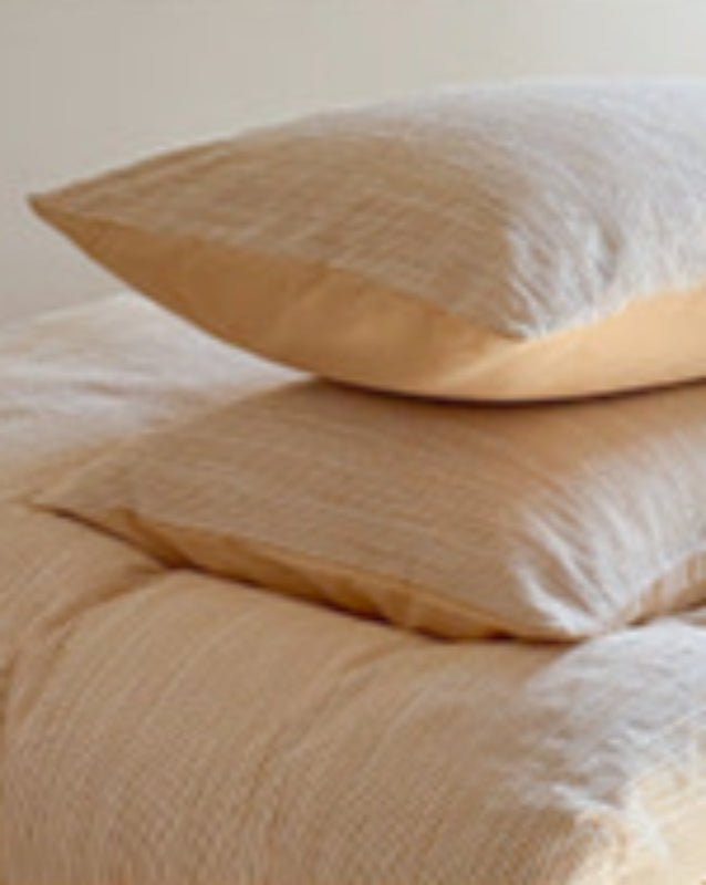 Emma Duo Striped Jacquard Bedding Set / Light Pink - Ever Lasting