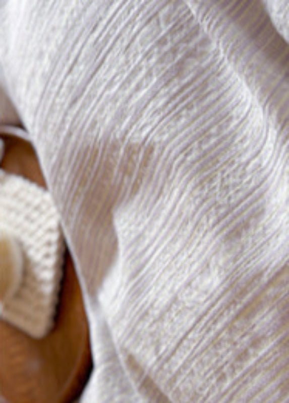 Emma Duo Striped Jacquard Bedding Set / Light Pink - Ever Lasting