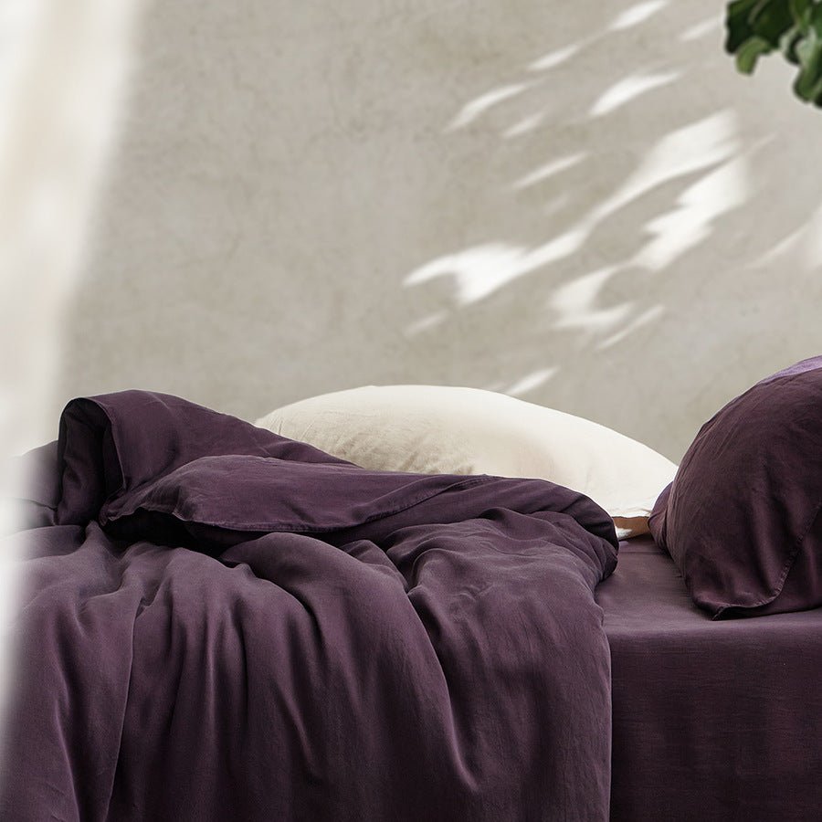 - Ever Lasting - Emmett TENCEL™ Bedding Set / Purple - Bedding Set - Ever Lasting
