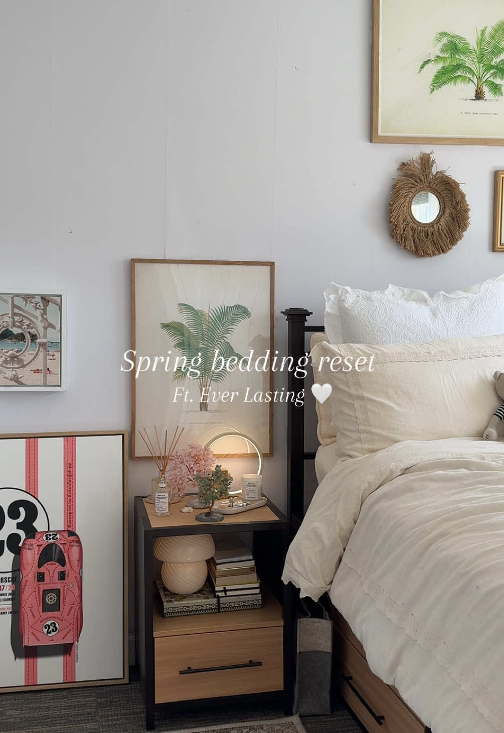 - Ever Lasting - Esme French Linen Cotton Embroidered Floral Bedding Bundle - Bedding Bundle - Ever Lasting