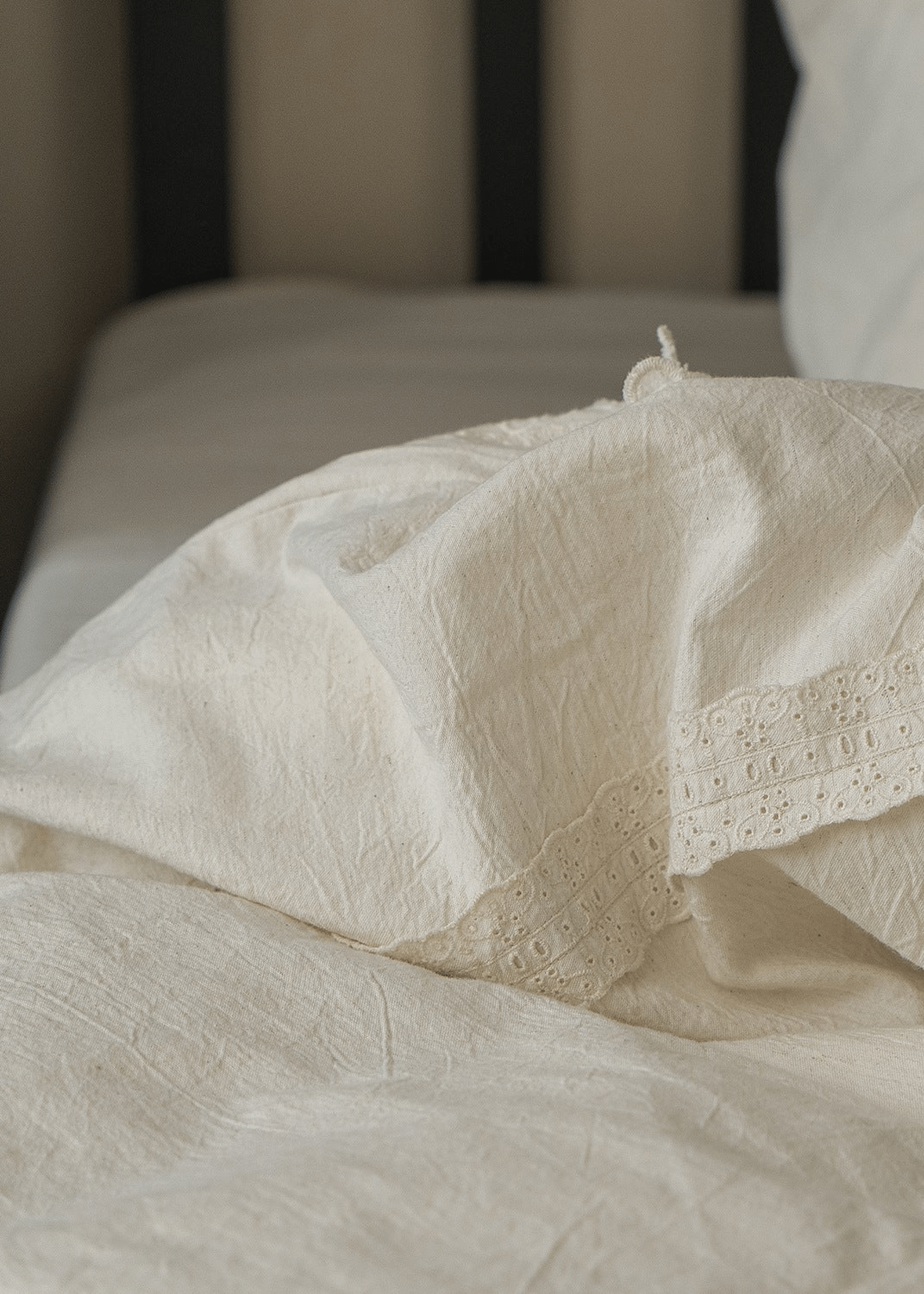 - Ever Lasting - Esme French Linen Cotton Embroidered Floral Bedding Bundle - Bedding Bundle - Ever Lasting