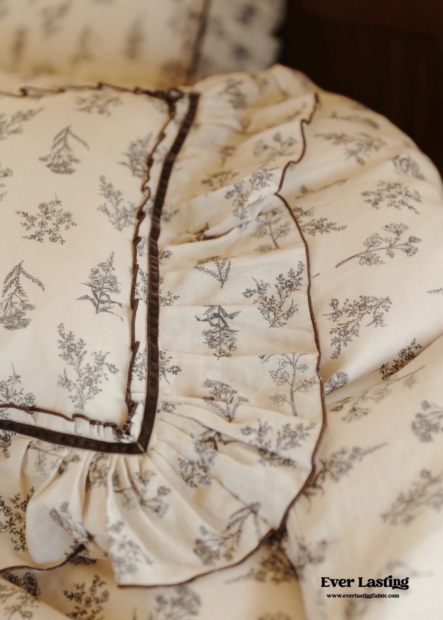 Evelina Baroque Vintage Floral Bedding Bundle - Ever Lasting