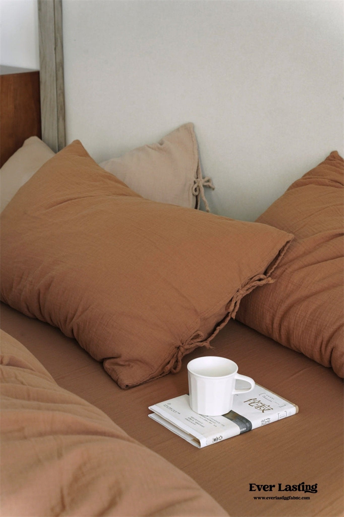 Evelyn Retro Double Gauze Bedding Bundle - Ever Lasting