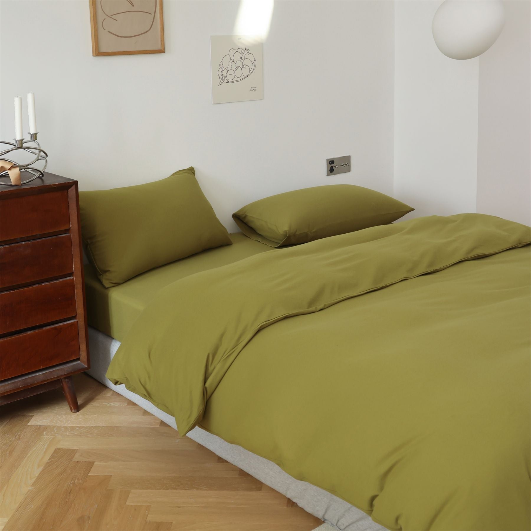 - Ever Lasting - Felix Naked Sleep Bedding Set / Green - Bedding Set - Ever Lasting