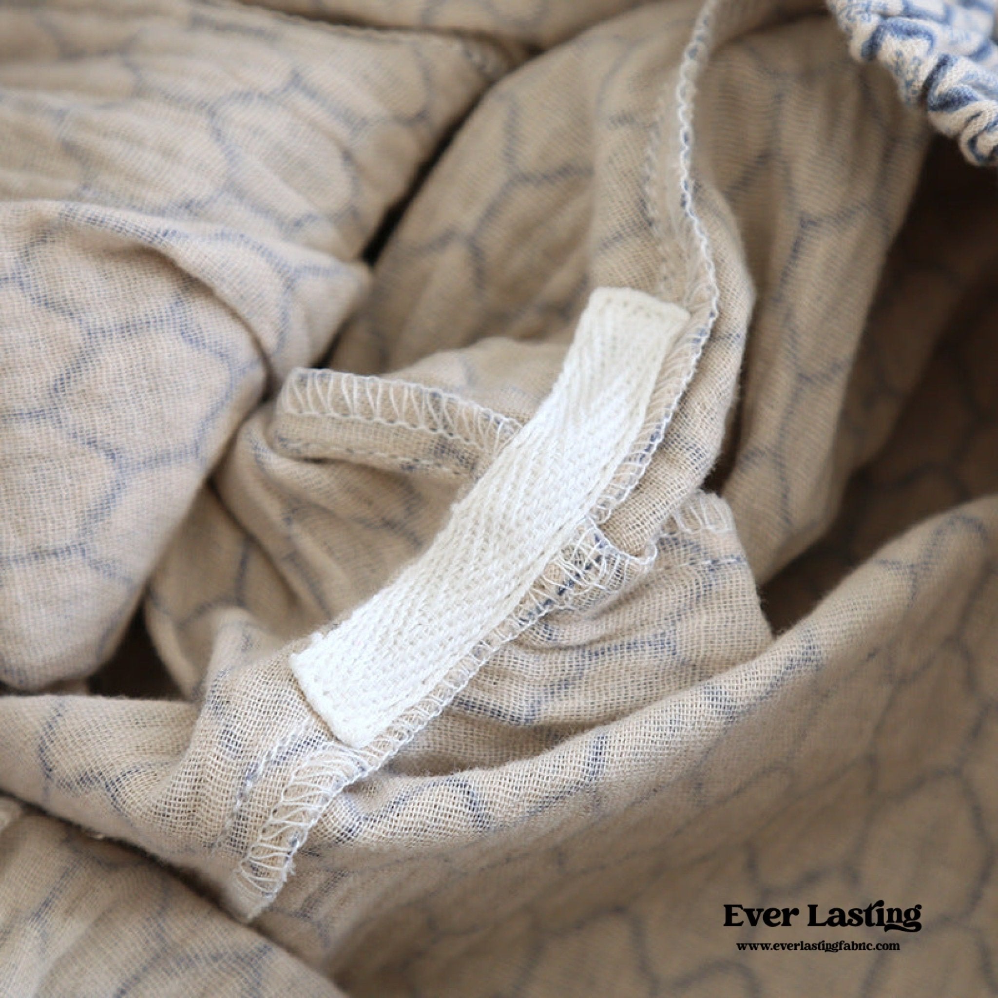 - Ever Lasting - Floral V Tank and Long Pants with Cardigan Cotton Pajama Set / Blue - Pajamas - Ever Lasting