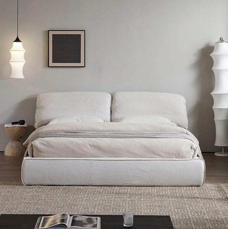 - Ever Lasting - Fluffy Linen Elephant Ear Bed Frame - Bed Frame - Ever Lasting