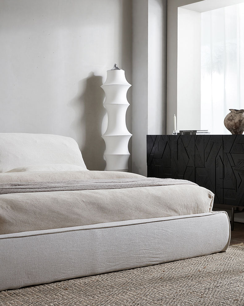 - Ever Lasting - Fluffy Linen Elephant Ear Bed Frame - Bed Frame - Ever Lasting