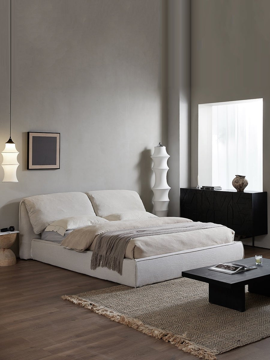 - Ever Lasting - Fluffy Linen Elephant Ear Bed Frame - Bed Frame - Ever Lasting