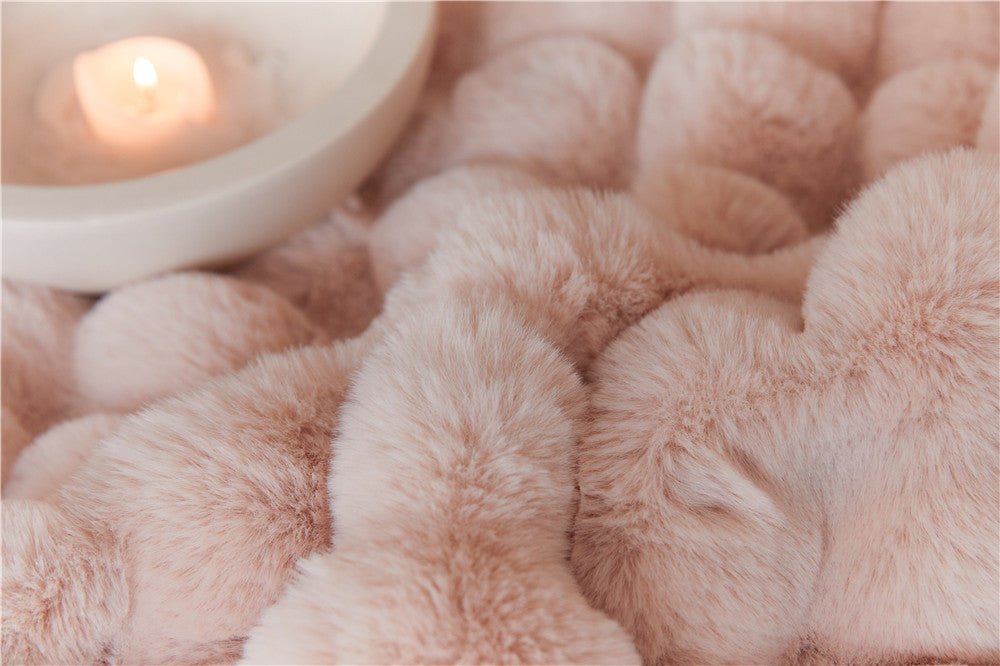 - Ever Lasting - Fluffy Plush Throw Blanket / White - Blankets - Ever Lasting