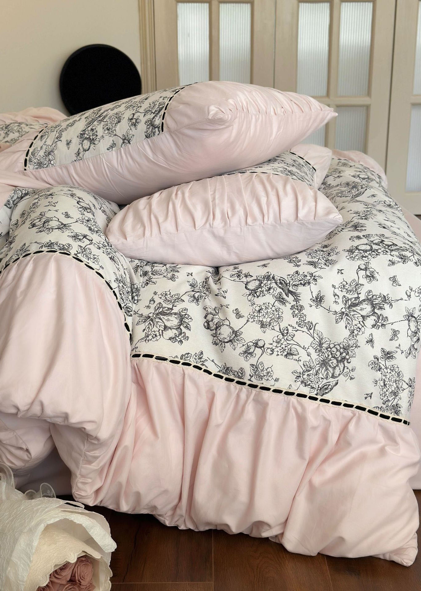 - Ever Lasting - French Black Lace Bedding Bundle - Bedding Bundle - Ever Lasting